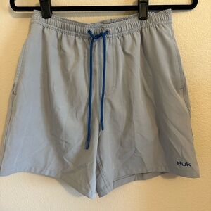 Huk Gray Performance Shorts